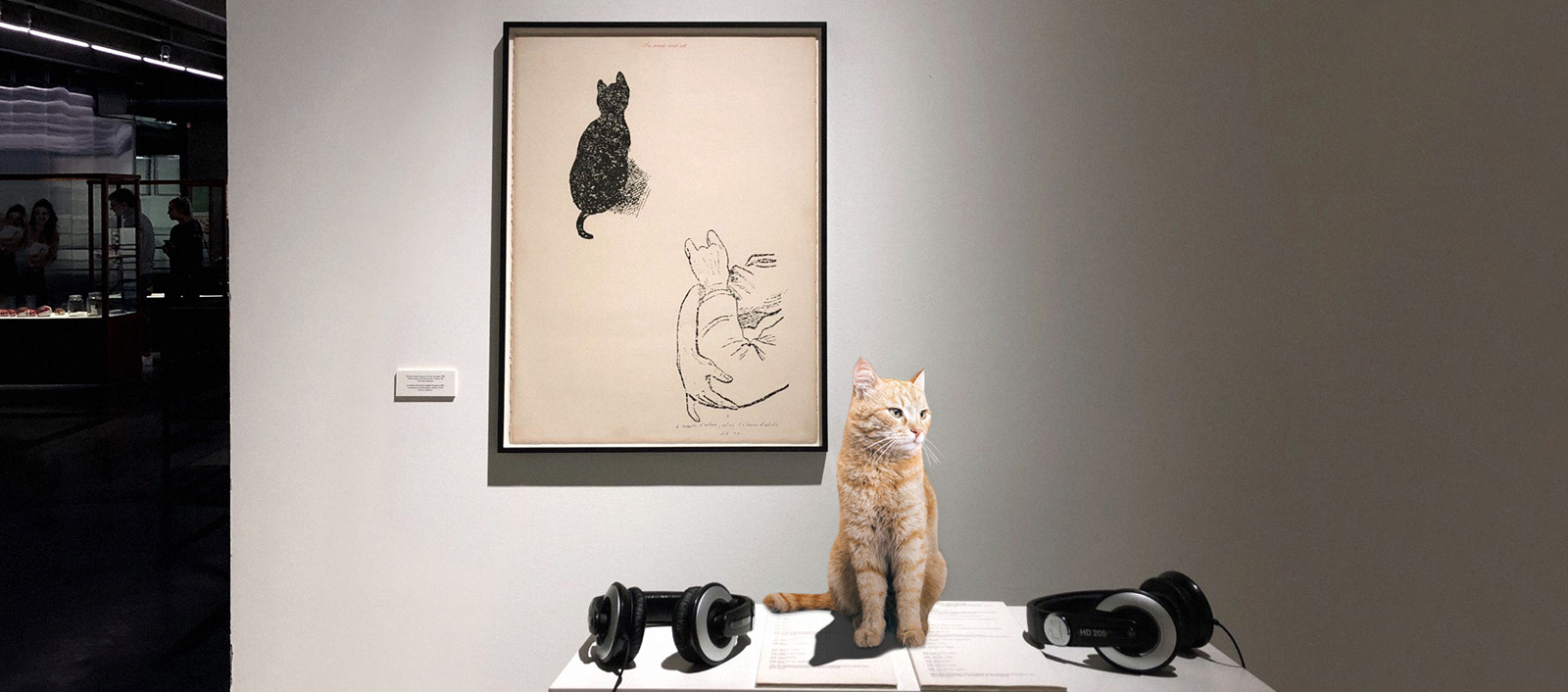 Marcel Broodthaers. Interview with the Cat | Garage